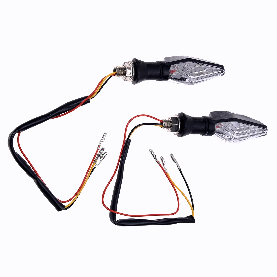 

2 piece Light Arrows Motorcycle 12 LED SMD 3528 DC 12V Turn Signal - Yellow & Blue