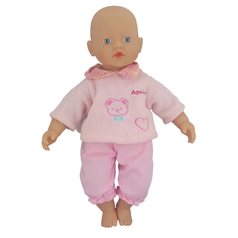 6 стилей комплект одежды подходит для 13 дюймов 32 см baby doll, детский лучший подарок на день рождения(продается только одежда - Цвет: 01