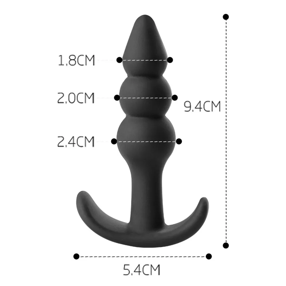 Мягкие силиконовые Анальные Бусины Анальная пробка в Игры для взрослых Секс-игрушки для Для женщин и Для мужчин
