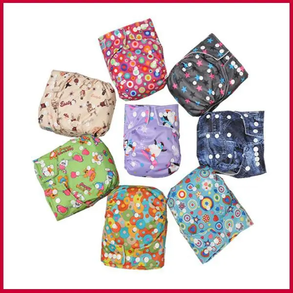 

Babyland Baby Cloth Diaper Mix Colors 25pcs with 25pcs microfiber inserts