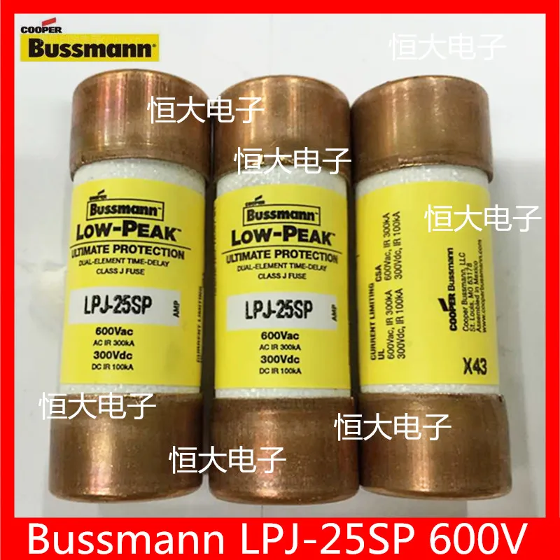 BUSSMANN LPJ-25SP 600V 25A imported fuse delay original genuine | Обустройство дома