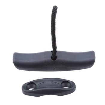 

1 Set Black Rowing Boat Handle Nylon Marine Carry Handle Carry Accessory Kayak Canoe Boat Easy Carrying Grip Handles