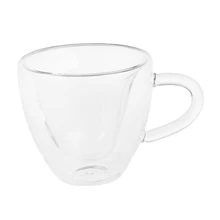 Креативная Мода Сердце-формы прозрачный стеклянная чашка