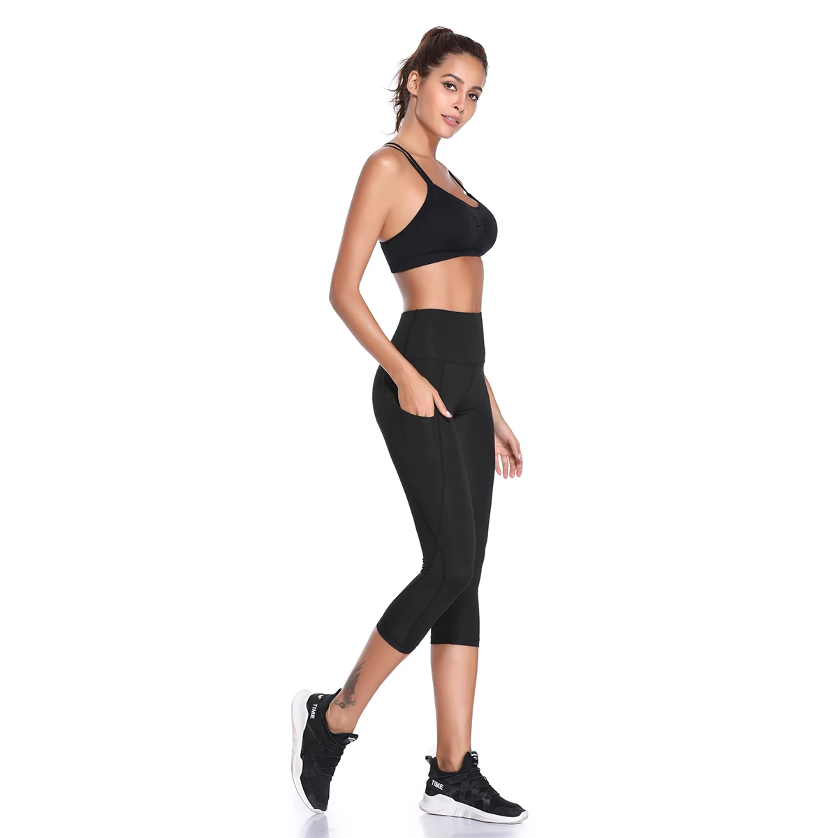 Joyshaper Push Up Leggings Workout Sportswear Gym Fitness Legging Capris High Waist Jegging Women Pants Elastic Mujer Seamless