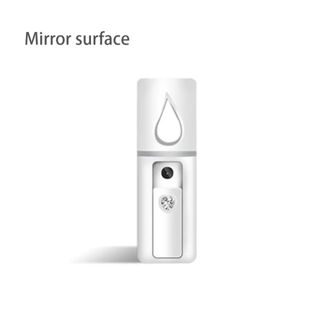 

Beauty Steaming Face Meter Usb Charging Portable Nano Spray Facial Humidifier Cold Spray Hand-Held Water Meter