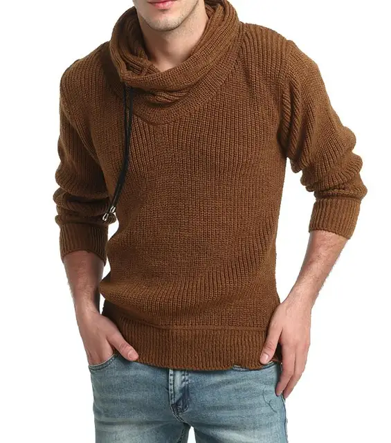 thick knit sweater mens