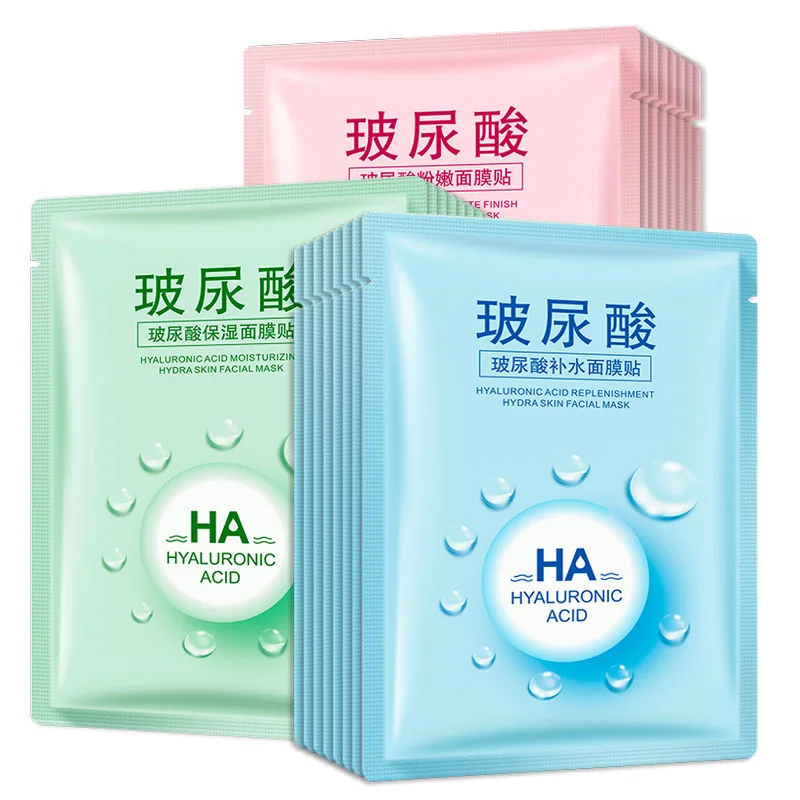 

1PC OneSpring Hyaluronic Acid Collagen Facial Mask Moisturizing Hydrating Sheet Anti Wrinkle Anti Aging Shrink Pores Skin Care