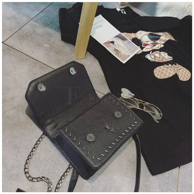 Elimetis Women Brand Shoulder Bags For Women 2018 Chains Designer Messenger Bag Female Ladies PU Leather Crossbody Bags          (11)