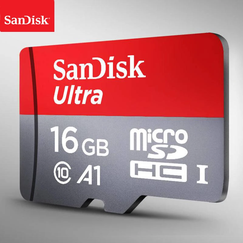 Оригинальная карта Micro SD SanDisk 16 ГБ 32 ГБ 64 ГБ 128 Гб карта памяти Макс 98 Мб/с C10 U1 A1 флэш-карта памяти Micro SD для телефона компьютера