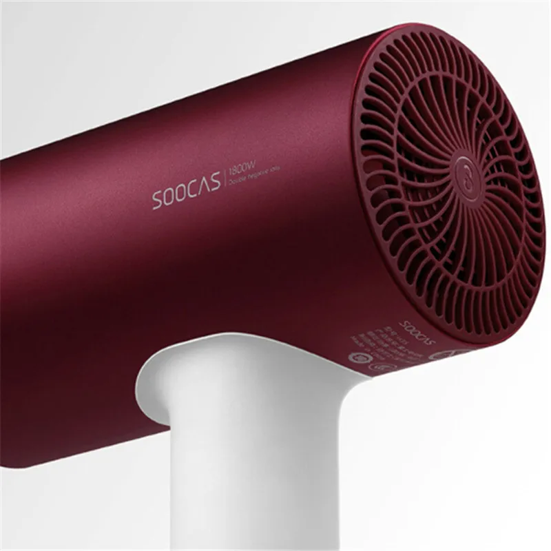 2018 Новый Xiaomi Soocare Soocas H3S Анион Фен для волос корпус из алюминиевого сплава 1800 Вт