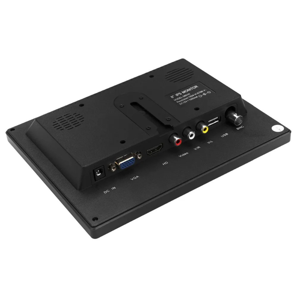 ЖК экран Wearson 8 дюймов TFT с цветным видеомонитором VGA BNC AV HDMI вход + пульт