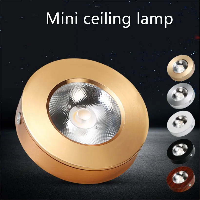 

2018 New COB Celling Light AC 220V 5W Surface Mounted Aluminum Alloy Aisle Lamp Entrance Hallway Living Room Cell Lights