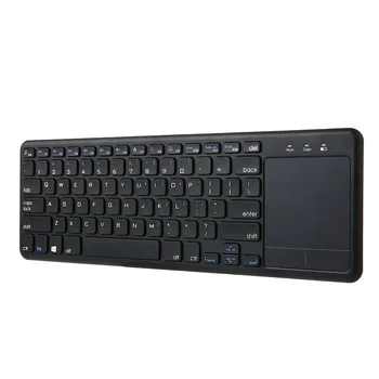 

2.4G Mini Wireless Keyboard with Touchpad Multi-touch Keyboards with USB Receiver Compatible for Android Smart TV Laptops