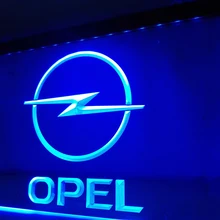 LG156-Opel светодиодный неоновый свет знак повесить знак домашнего декора ремесла