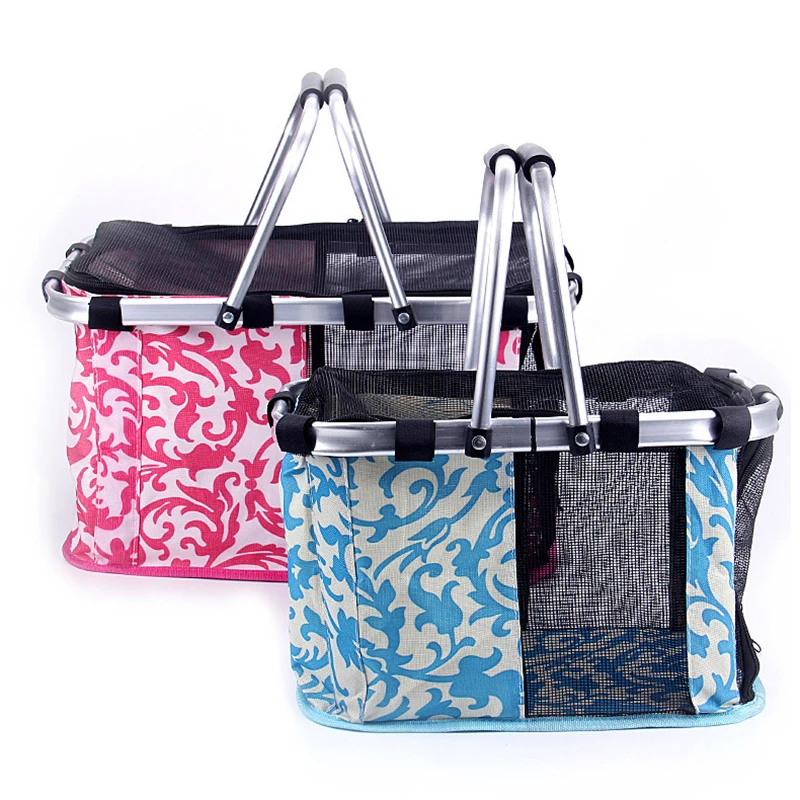 Outdoor Portable Cat/Dog Carriers Oxford Cloth Slings Pet Bag Summer