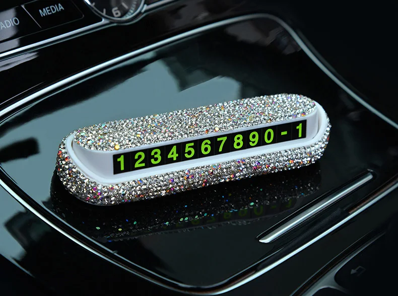 Diamond-Crystal-Hideable-Temporary-Car-Parking-Card-Phone-Number-Card-Plate-Telephone-Number-Card-Rhinestones-31