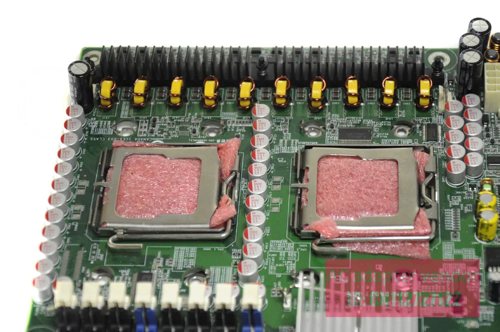 Для Intel S5000VSA 771 двухканальная материнская плата четыре SAS и два интерфейса жесткого диска SATA 8 разъемов памяти ATX