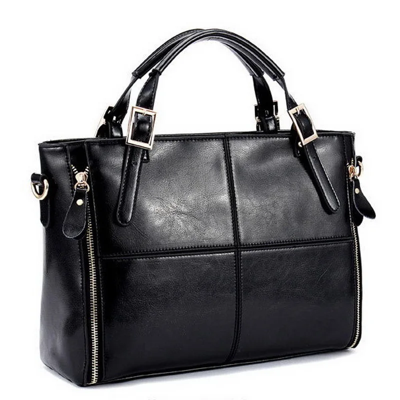 

Female Fashion Patchwork Top-handle Bags Designer Cattle Split Leather Bags Women Handbag Brand Ladies Shoulder Bags #13To31/9