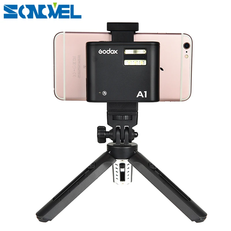 Sistema sem Fio Flash de Luz Interna para Ios Godox Bluetooth Gatilho Led Bateria Smartphone Iphone 6 s 7 8 Plus a1 2.4g Ttl