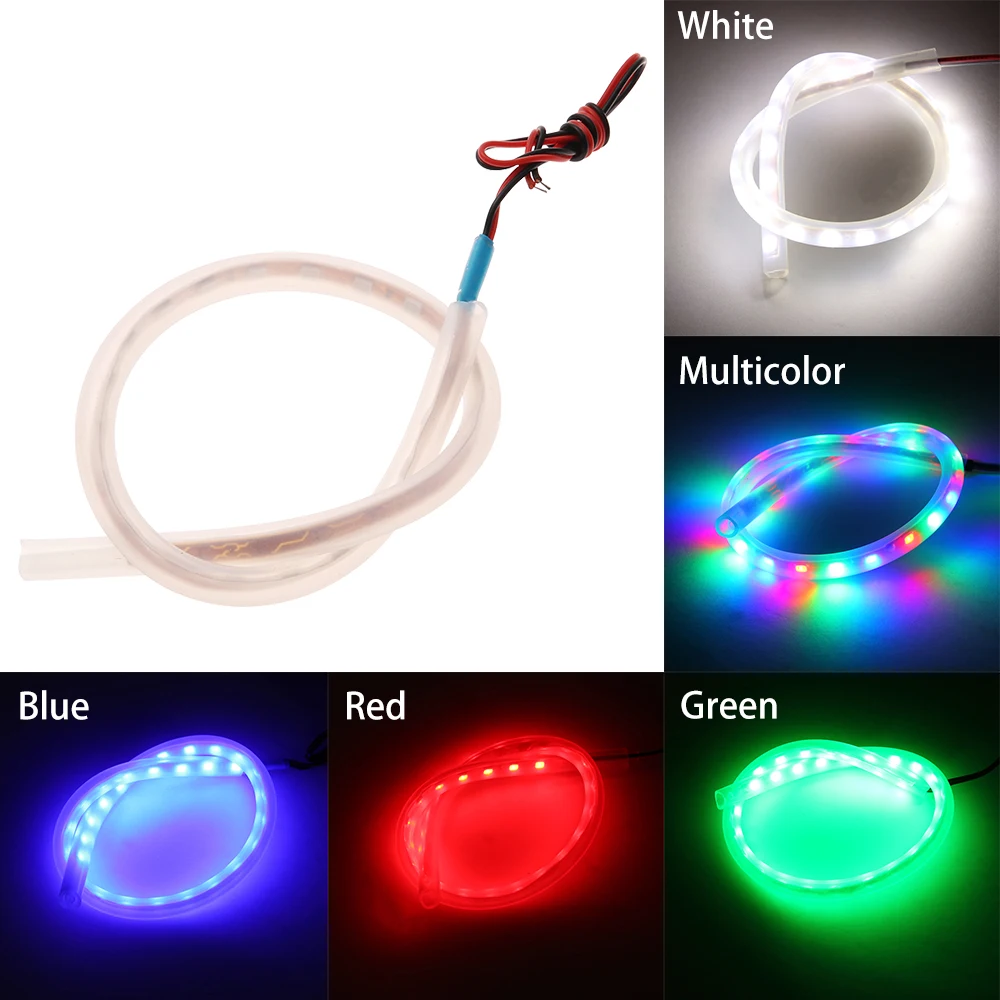

Motorcycle LED Light Red Motorbike Exhaust Pipe Lamp Warning Firing Indicators Scooter Refit Torching Thermostability Light