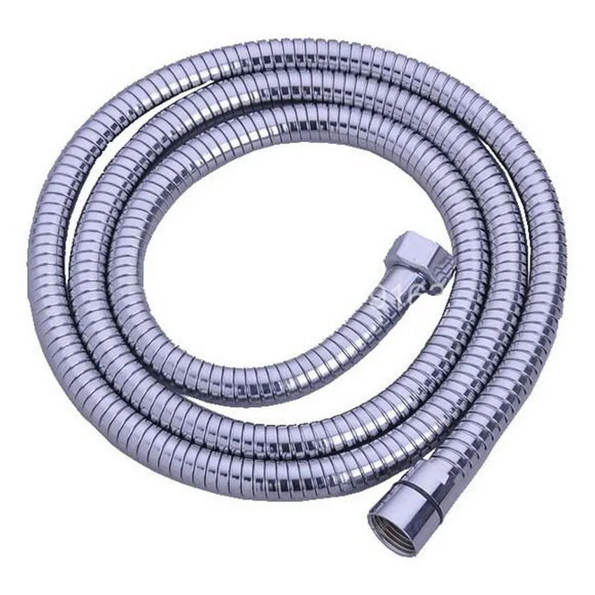 59" (1.5M) Polished Chrome Flexible Shower Hose 1/2" Connection