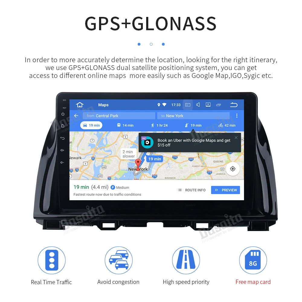 Top 10.2" IPS Android 9.0 Car Multimedia player For Mazda CX5 CX-5 2013 2014 2015 Car Radio stereo built-in GPS 8-Core 4Gb+32Gb WIFI 2