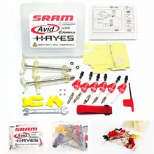 Bike Hydraulic Brake Bicycle Tool Purge Kit For Sram Shimano/AVID All Brand Brakes And Seires Brake System without oil