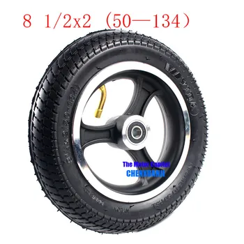 

8 1/2x2(50-134) trye wheel Tire for Gas Scooter Electric Scooter kid gas/eletric Scooter, Pram Stroller (8' 1/2' x2 inch) wheel
