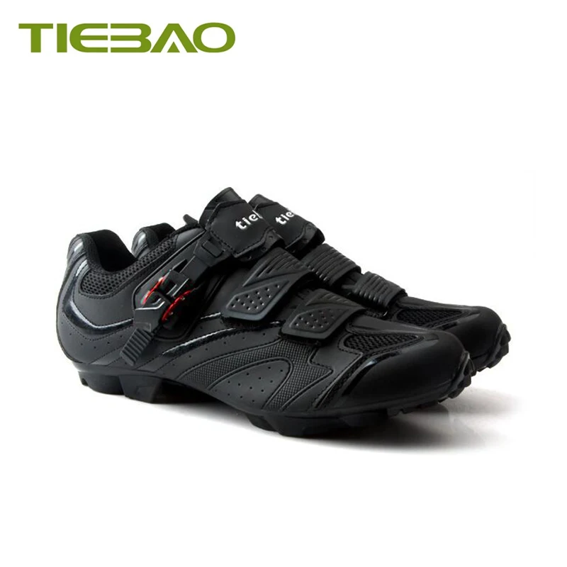 TIEBAO mtb обувь мужские и женские самозакрывающиеся дышащие zapatillas ciclismo mtb SPD педали обувь для велоспорта кроссовки для горного велосипеда