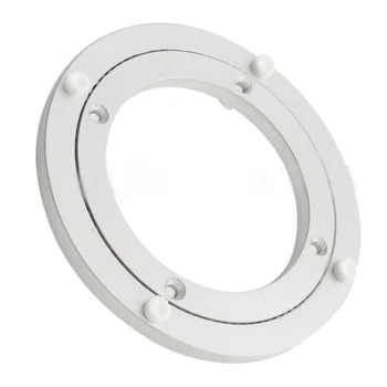 

Solid 7 Sizes Aluminium Rotating Turntable Bearing Swivel Plate For Cake Decor TV Monitor Stand Electronic Repair Sculpture Base