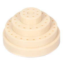 48 отверстий для ногтей сверла держатель бит стенд дисплей Шлифовальная головка коробка для хранения бит стойки Маникюрный Инструмент JIU55