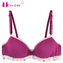 Mierside ZBW027, 2 цвета, бюстгальтер для девочек, детское удобное хлопковое нижнее белье на косточках для подростков 30A/32A/34A