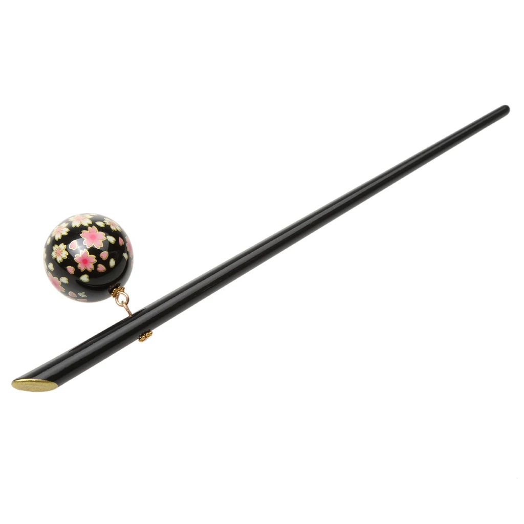 3 Piece/Set Acrylic Beautiful Sakura Flower Ball Hairpin Hair Stick Japanese Kanzashi Bridal Wedding Party Festival Hair Jewelry