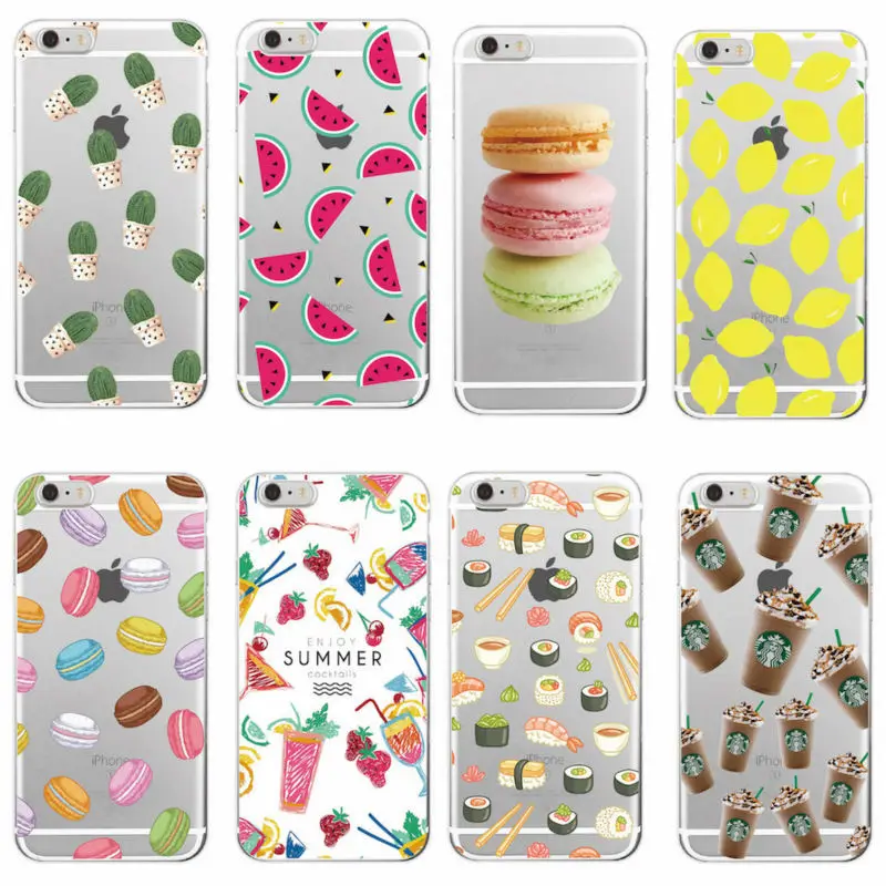 font b Food b font Fruit Starbuck s Pineapple Lemon Banana Cactus Strawberry Sushi Phone