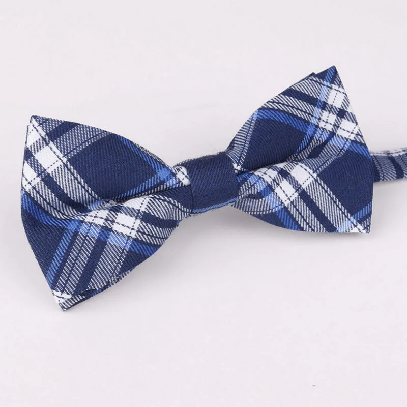 

Children Bowties Kids Cotton Tartan Bowties Tuxedo General Party Butterfly Jacquard Bow Tie for Boys Girls 16 colors