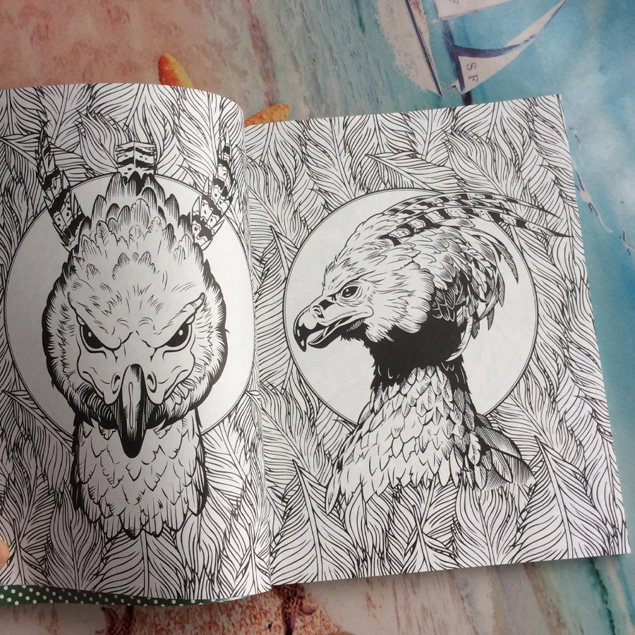 Aliexpress Buy 96 Pages Harry Potter Coloring Book For Adults Secret Garden Series Libros Para Colorear Adultos Colouring From Reliable