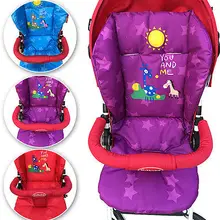 Newboen/коврик для детской коляски с подушкой, коврик для автомобильного сиденья с жирафом, хлопок, теплый толстый чехол для тележки, коврики