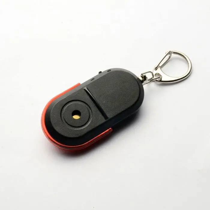 Со Звуком Свистка светодиодный свет анти-потерянный устройство для поиска ключа брелок для ключей с локатором устройство S288