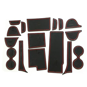 

For Mazda CX-7 Gate Slot Pad Non-Slip Mats Water Coaster Cup Mat Car Accessories