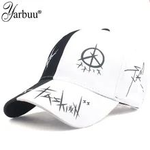 [YARBUU] брендовая бейсболка с геометрическими узорами Женская и мужская повседневная бейсболка шапка новая мода твердые крышки Прямая поставка