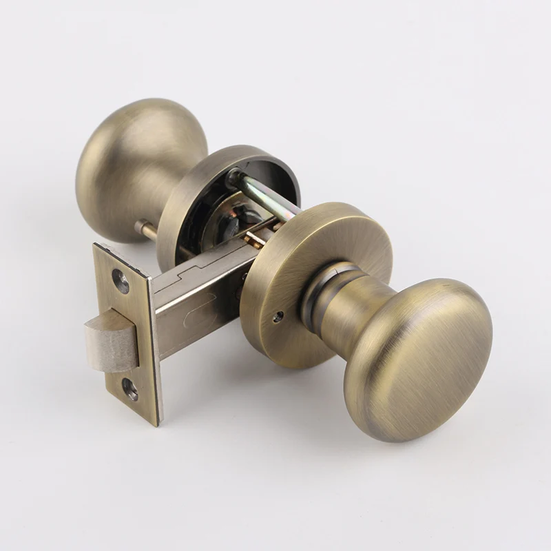  Elegant European Silent Door Lock Set Interior Entrance Door Knobs Lock for Living Room Bedroom Bat - 33020374281