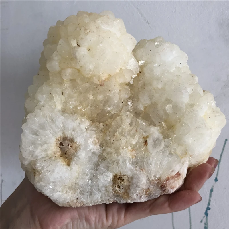 

2 kg natural spirit quartz spirital cleaning uplift soul spiritual evolution stone orange quartz druzy