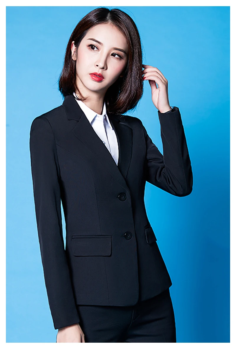 Для женщин пиджаки для и куртки 2018 одежда с длинным рукавом офисные Americana Блейзер Сако де Mujer официальные пиджаки Винтаж J0105F