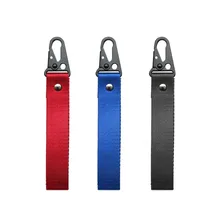 Универсальный автомобильный брелок, ремешок для ключей, веревка для ключей с зажимом, БЫСТРОРАЗЪЕМНАЯ цепочка для ключей, лента, лямки, прочный ремешок