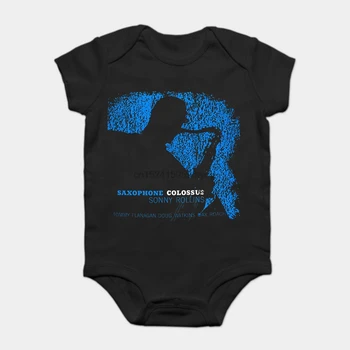 

Baby Onesie Baby Bodysuits kid t shirt Sonny Rollins Graphic Print Black Retro Jazz Music Artist Tee 4-A-166 Brand Tees