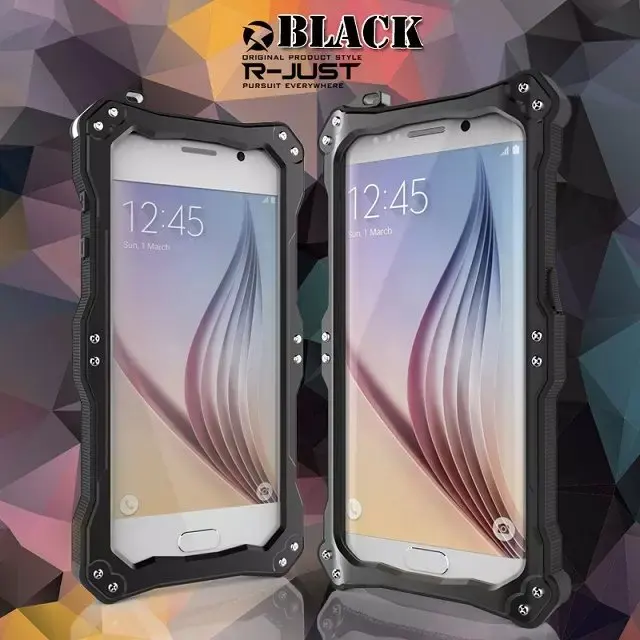 imágenes para De I-JUST Gundam armadura a prueba de Golpes Suciedad Del Metal De Aluminio caja del teléfono celular Para samsung galaxy s6 s6 edge imágenes para De I-JUST Gundam armadura a prueba de Golpes Suciedad Del Metal De Aluminio caja del teléfono celular Para samsung galaxy s6 s6 edge