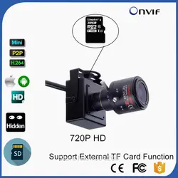 2,8-12 мм объектив с переменным фокусным расстоянием CAMHI 720 P TF карты Поддержка мини IP Камера для дома безопасности IP Kamera крытый