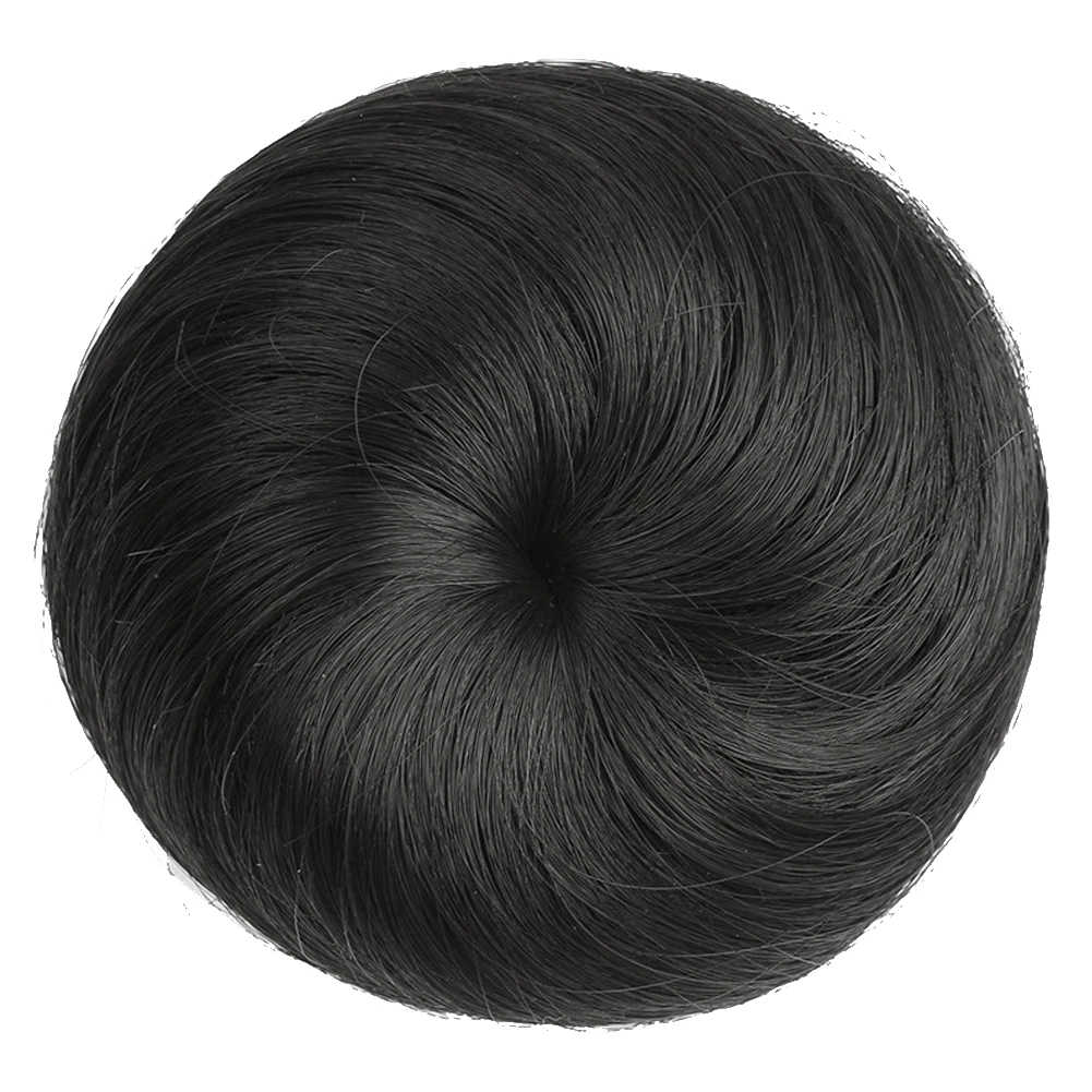Твердые Adjsutable размеры шиньон Scrunchie синтетические моющиеся удобная одежда легкий