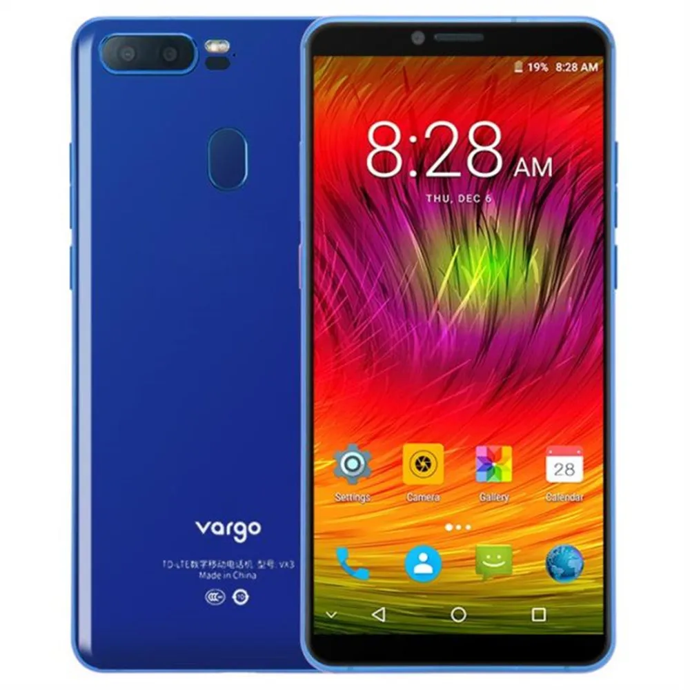 VARGO ZHUOYUE 3 VX3 4G LTE Smartphone 6GB RAM 128GB ROM MTK6757 2.3GHz Octa Core 5.7 Inch HD Screen Dual Camera Android 7.1 VARGO ZHUOYUE 3 VX3 4G LTE Smartphone 6GB RAM 128GB ROM MTK6757 2.3GHz Octa Core 5.7 Inch HD Screen Dual Camera Android 7.1