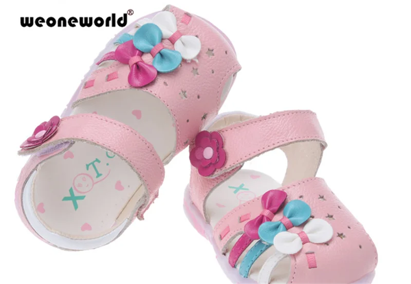 WEONEWORLD/ милые летние детские сандалии для девочек, платье принцессы с цветочным принтом для малышей; обувь для детей одежда для малышей для девочек обувь детские сандалии
